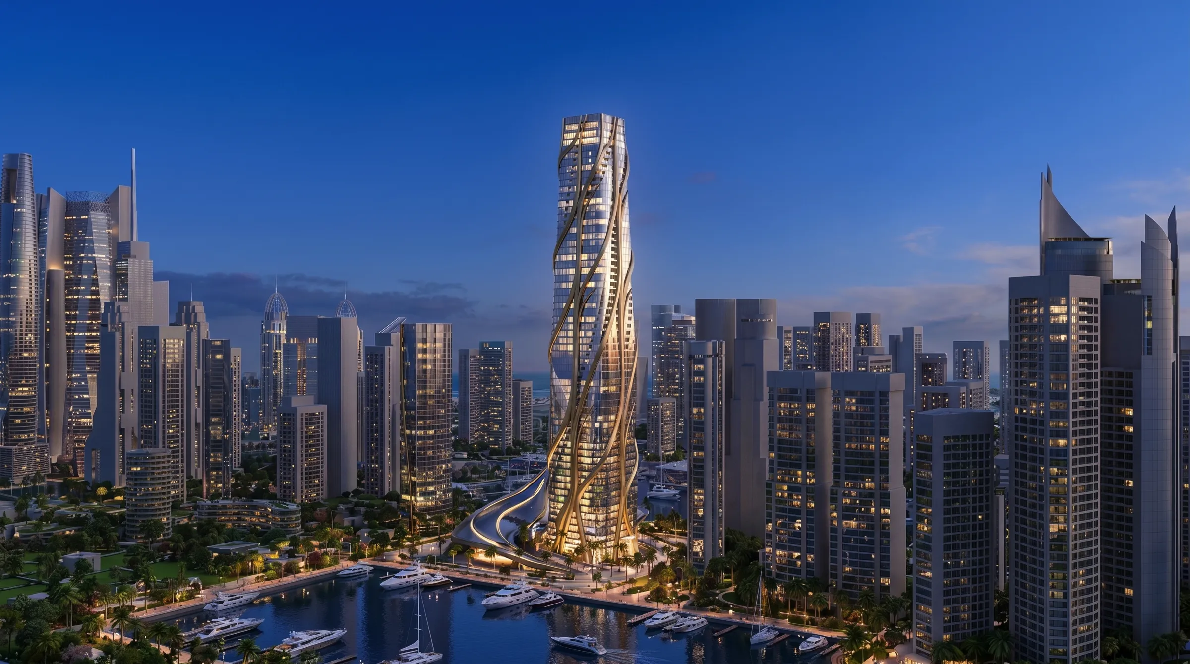 Architectural concept visual by Darkroom Studio for Navi